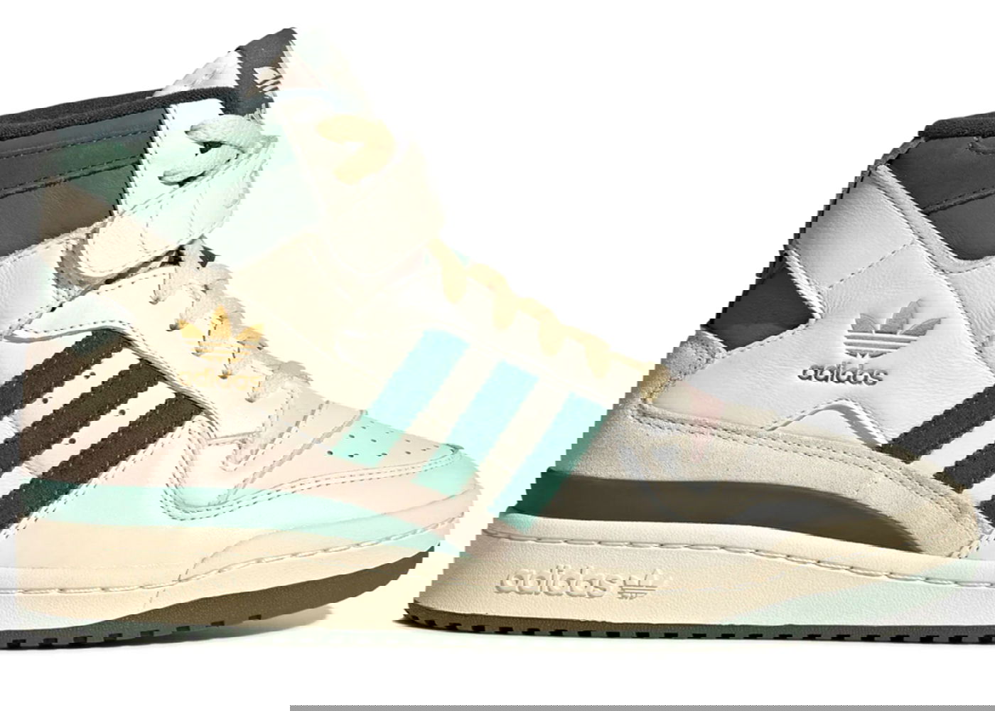 Tenisice i cipele adidas Originals Forum 84 Off White Team Dark Green Bež | GW2203, 0