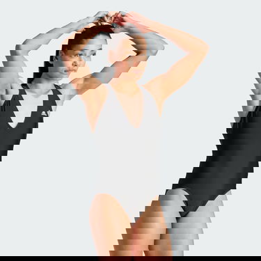 Kupaći kostimi adidas Originals 3-Stripes Swimsuit Crna | IB7705, 5