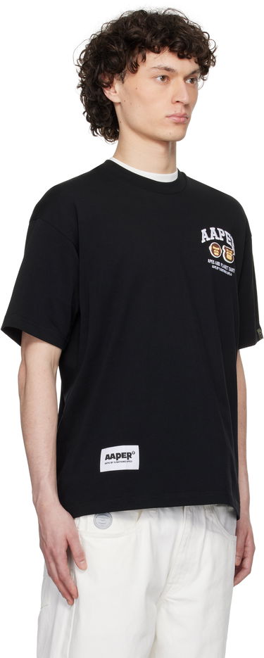 Majica kratkih rukava AAPE by A Bathing Ape AAPE By A Bathing Ape 'AAPER' Logo Short Sleeve T-Shirt Crna | AAPTEM1611XXNBKX, 1