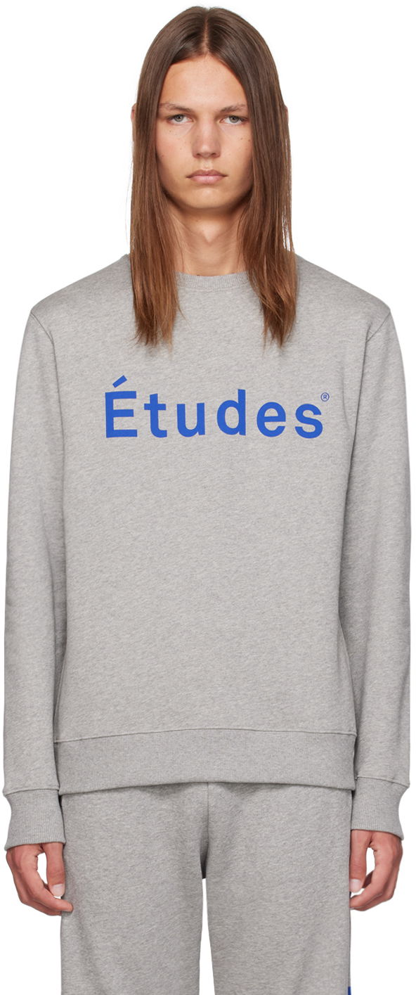 Džemper Études Story 'Études' Sweatshirt Siva | C00ME200A02282
