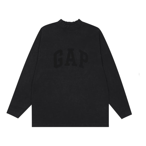 Majica kratkih rukava GAP Long Sleeve T-Shirt Yeezy Gap Engineered By Balenciaga Dove Crna | 473005-00