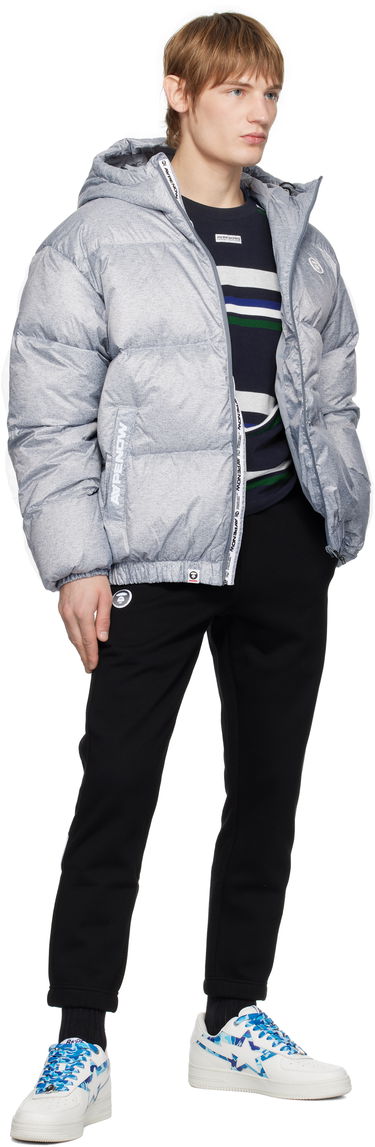Pernata jakna AAPE by A Bathing Ape AAPE by A Bathing Ape 'AAPE NOW' Down Jacket Siva | AAPDNM7654XANGY2, 3