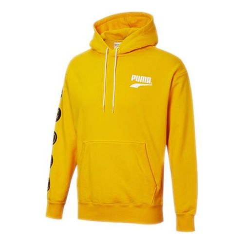 Dukserice Puma Club Casual Hoodie Žuta | 530368-81