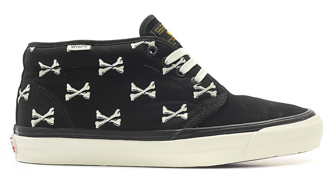 Tenisice i cipele Vans Chukka Boot WTAPS Black Crossbones Crna | VN0A2Y2VKBC, 0