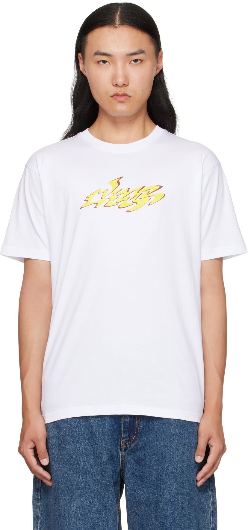 Majica kratkih rukava Dime Dime Disco T-Shirt Bijela | DIMEFA2559WHT