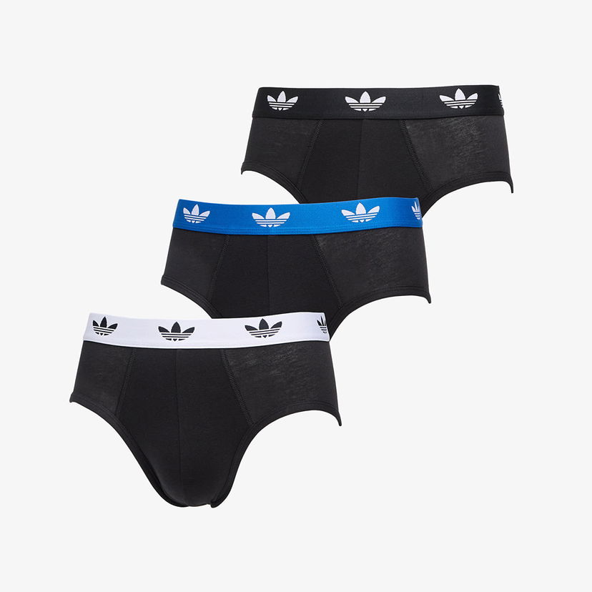Bokserice adidas Originals Brief 3-Pack Black Crna | 4AR001-901