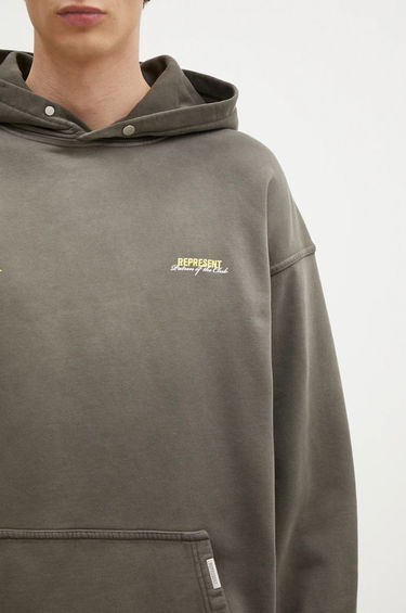 Dukserice Represent Clo Represent Patron Of The Club Hoodie Zelena | MLM4270.16, 3