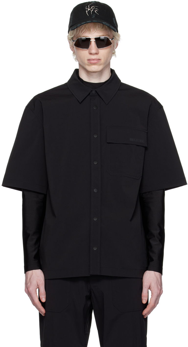 Košulja Han Kjøbenhavn Han Kjobenhavn Bonded Shirt Crna | M-132712