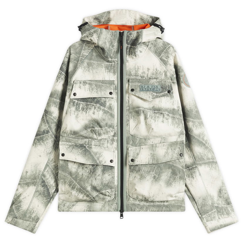 Vjetrovka Napapijri Napapijri Multi Pocket Soft Shell Jacket Zelena | NP0A4IMRFCP1
