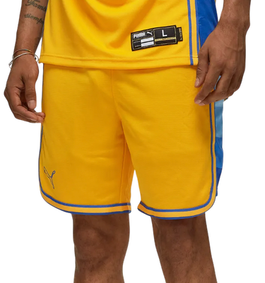 Kratke hlače Puma Maccabi Tel Aviv Basketball Game Shorts Žuta | 677963_02, 2