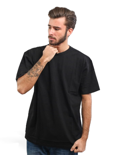 Majica kratkih rukava Urban Classics Oversized Tee Crna | TB1564 Black