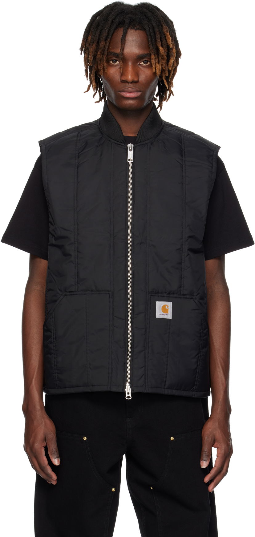 Prsluk Carhartt WIP Lachlan Liner Vest Crna | I034387