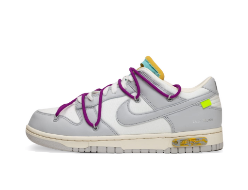 Tenisice i cipele Nike Off-White x Dunk Low "Lot 21 of 50" Siva | DM1602-100