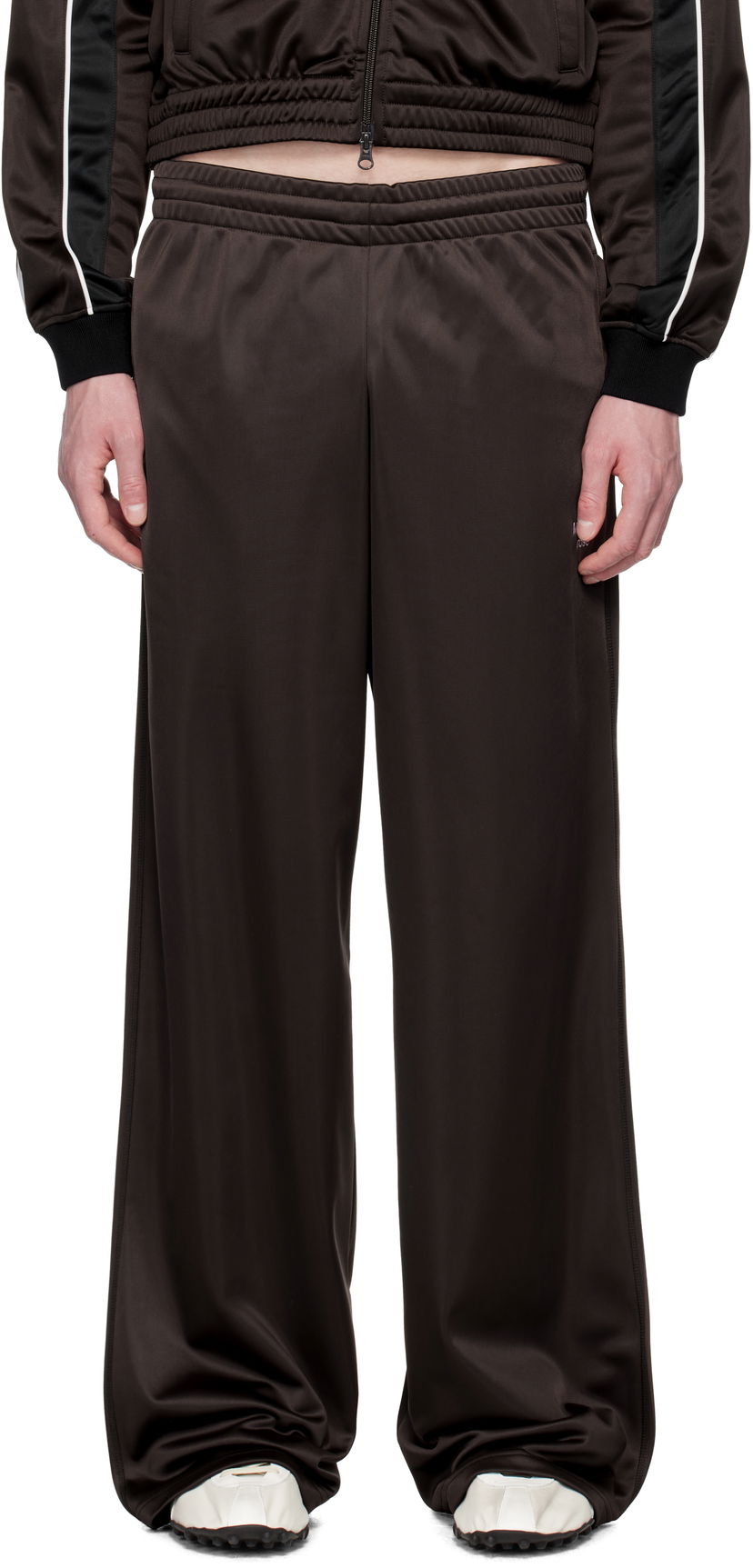 Trenirka Martine Rose Martine Rose Wide Leg Track Pants Smeđa | 167JT12700