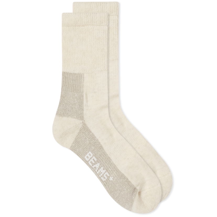 Čarape BEAMS Beams Plus Outdoor Socks Bež | 3843-0018-479-09