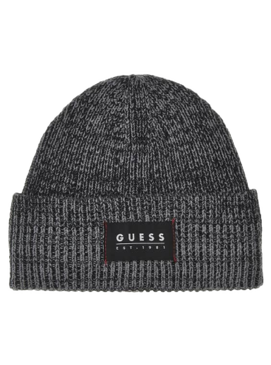 Kapica GUESS Logo Script Siva | AM5026POL01