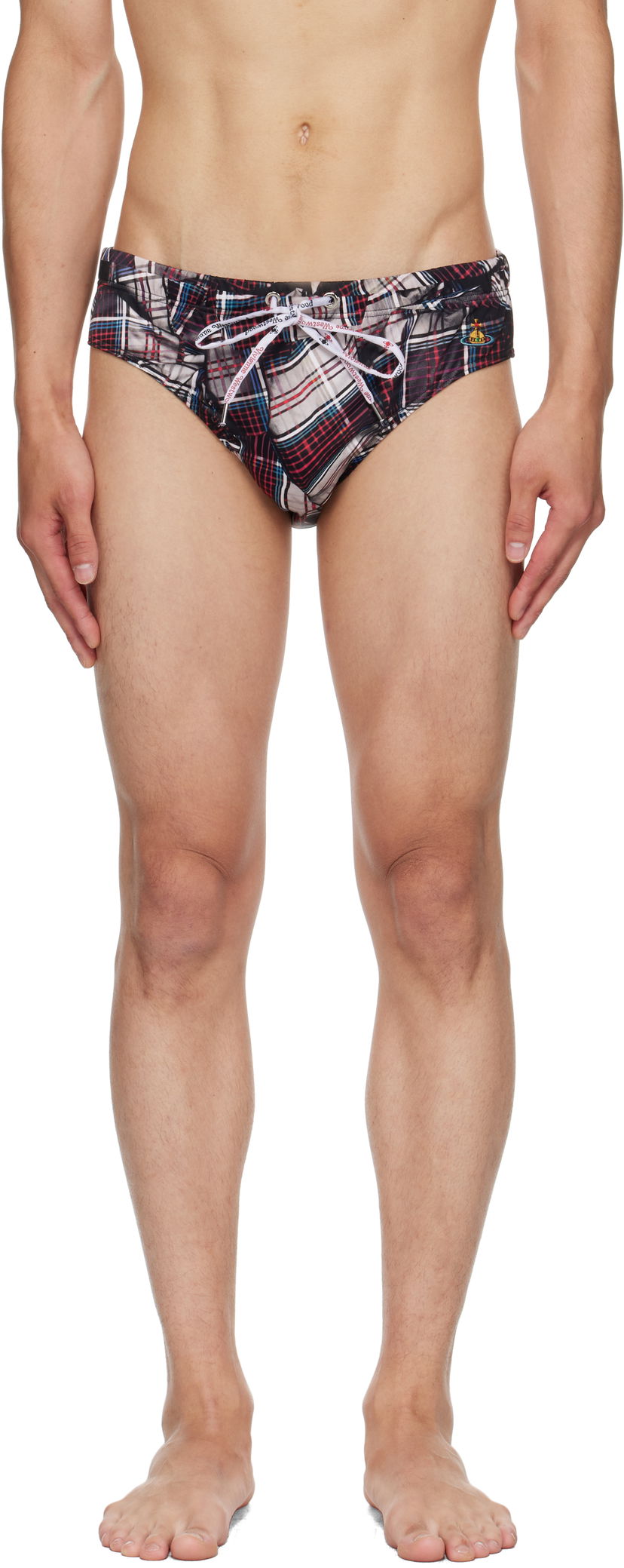 Kupaći kostimi Vivienne Westwood Vivienne Westwood Draped Tartan Swim Briefs Višebojno | 81010006-J0099-