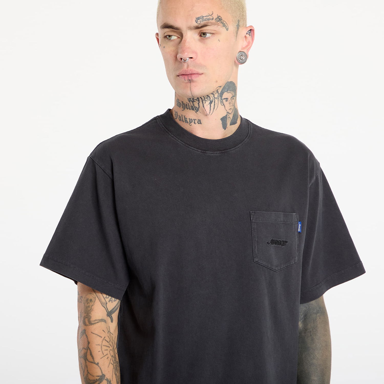 Majica kratkih rukava Awake NY Awake NY Pocket T-shirt Crna | AWK-FW25-TP007-BLK, 1