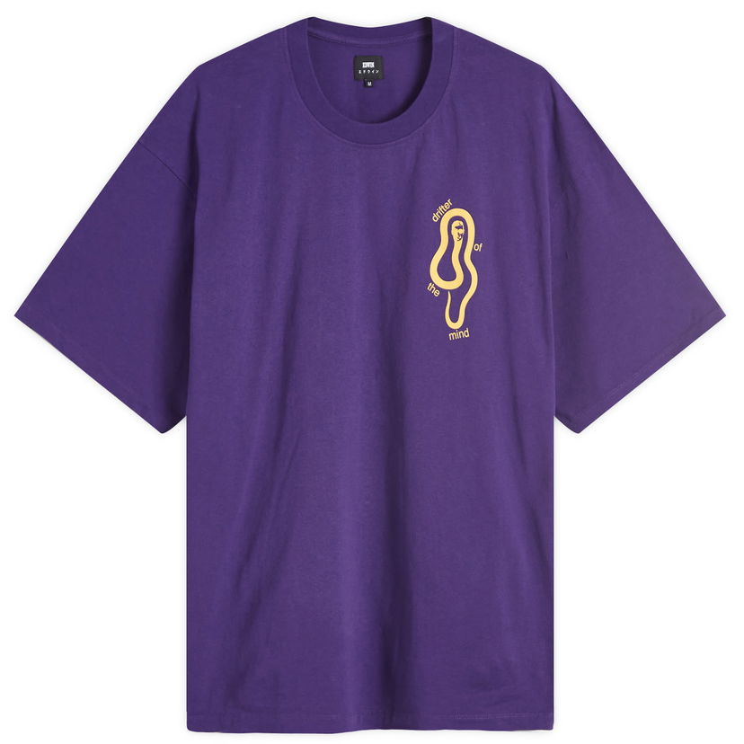 Majica kratkih rukava EDWIN Mind Drifter T-Shirt Ljubičasta | I034167-2L267