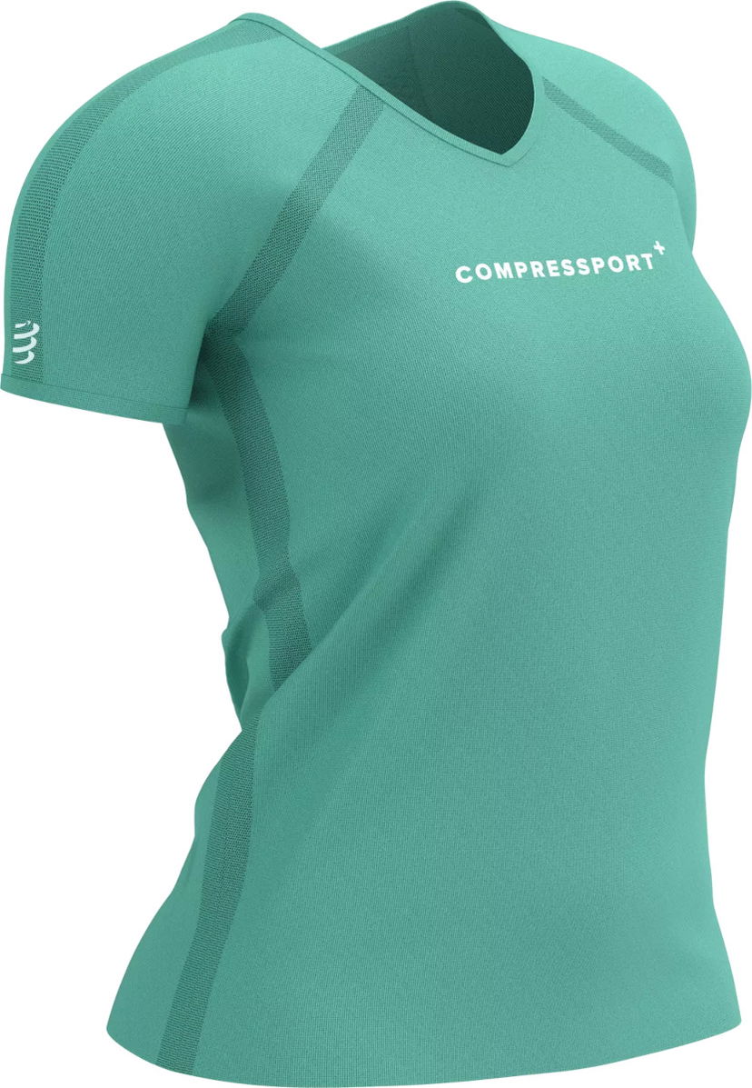 Majica kratkih rukava Compressport Training Logo T-Shirt Zelena | atsw4315053