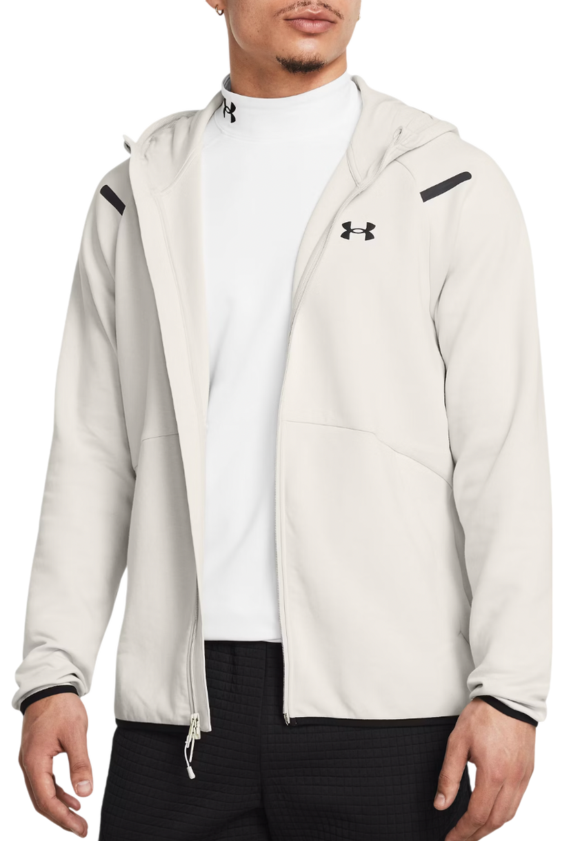 Dukserice Under Armour Unstoppable Flc Hoodie Bijela | 1389352-110