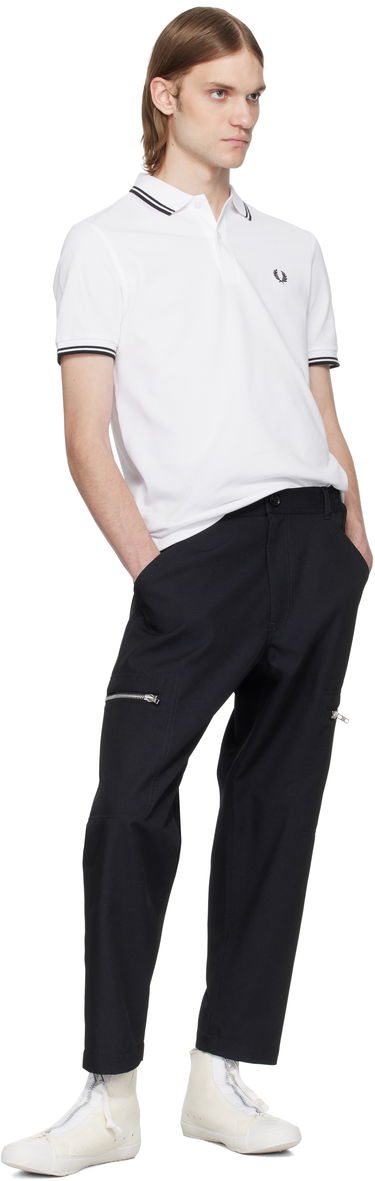 Polo majica Comme des Garçons Comme des Garçons Shirt Fred Perry Edition 'Strong Will' Polo Bijela | FO-T502-051, 3