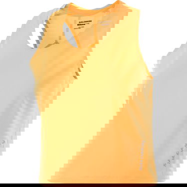 Majica bez rukava Salomon Aero Lightweight Training Tank Top Narančasta | LC2695600, 1