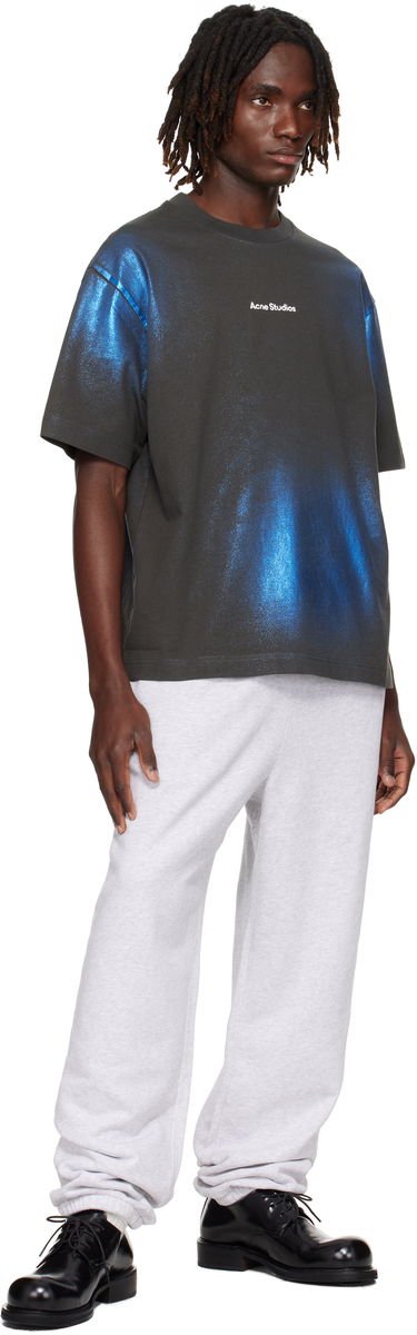 Majica kratkih rukava Acne Studios Acne Studios Logo T-Shirt Crna | CL0348-, 3