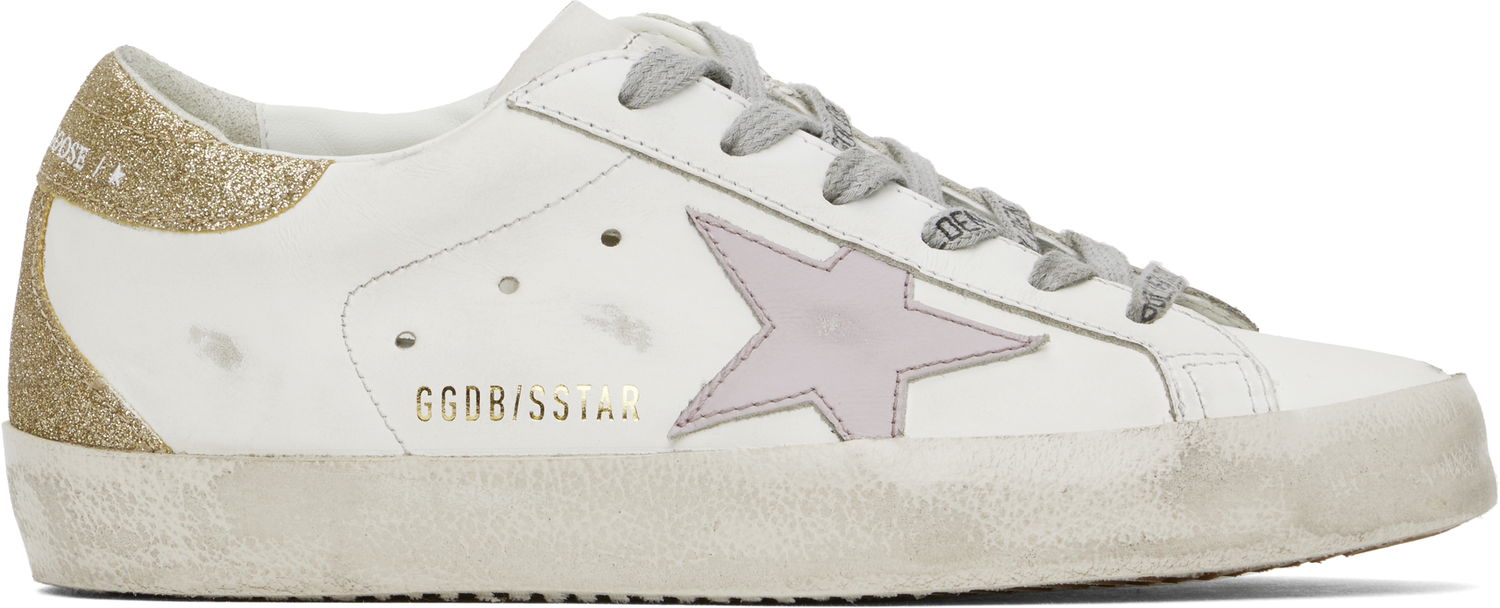 Odjeća Golden Goose Golden Goose Super-Star Bijela | GWF00102.F006842.12151, 0