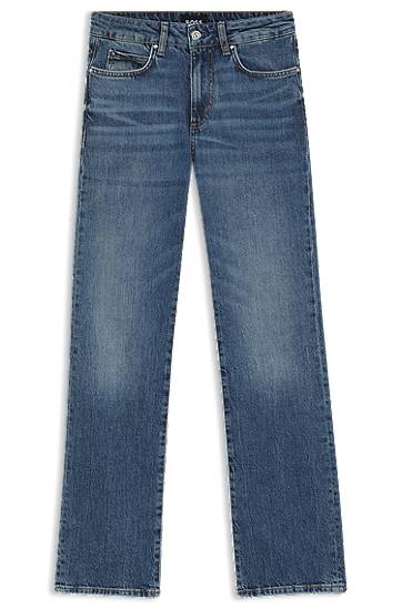 Jeans BOSS Slim-Fit Comfort-Stretch Jeans Plava | 50545113