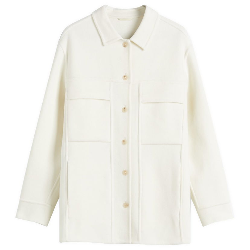 Jakna CLOSED Shacket Shirt Jacket, Size X-Small Bijela | C97143-65T-22