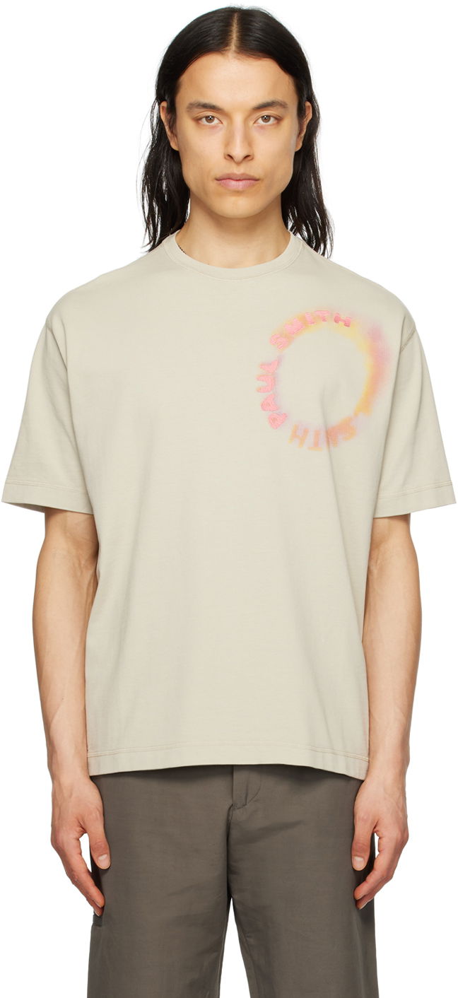 Majica kratkih rukava Paul Smith Paul Smith Solar Flare T-Shirt Bež | M1R-110Y-KP3692-08