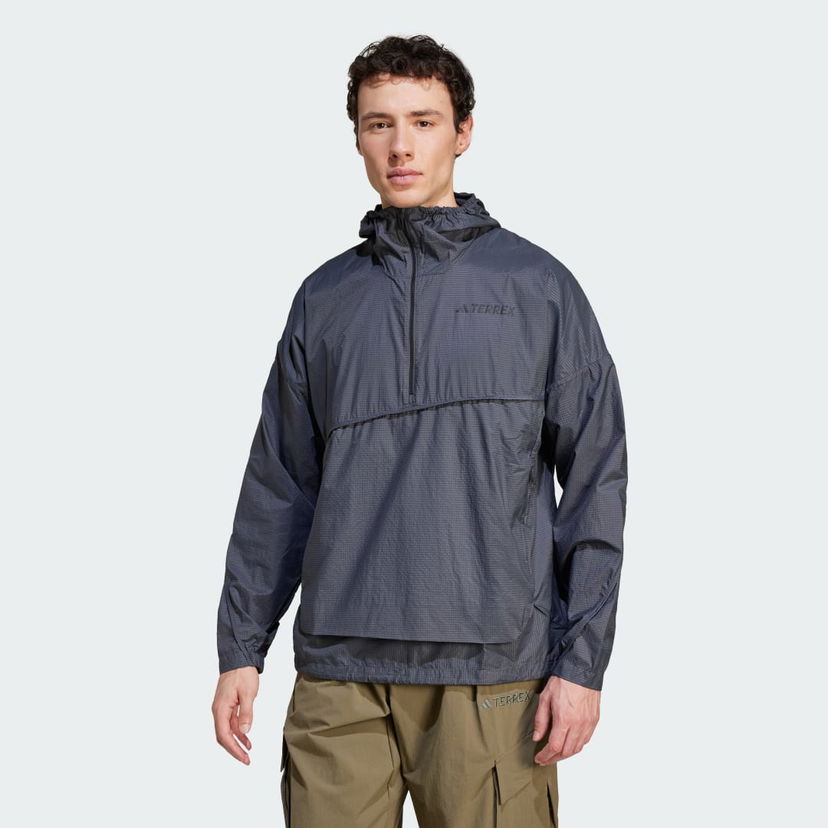 Vjetrovka adidas Performance Terrex Xploric Wind Anorak Siva | JD8427