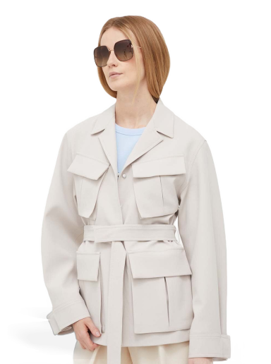 Kaputi CALVIN KLEIN Coat Bijela | K20K205882