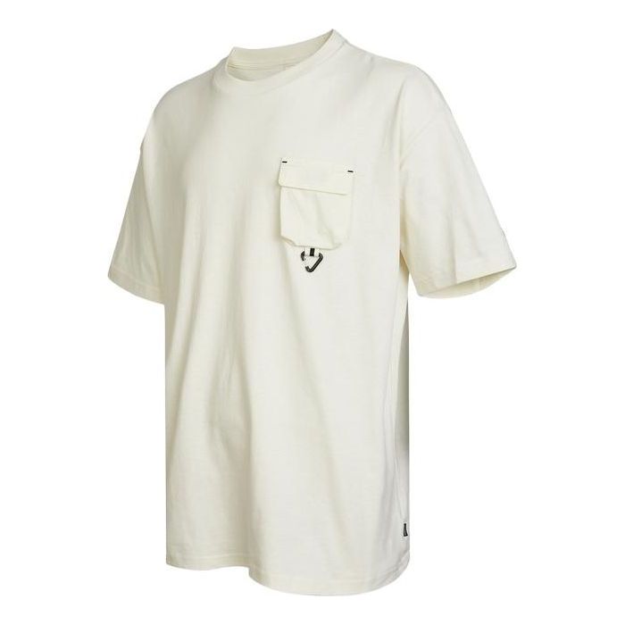 Majica kratkih rukava Converse Go Outdoor Oversized Pocket T-Shirt Bijela | 10024357-A01