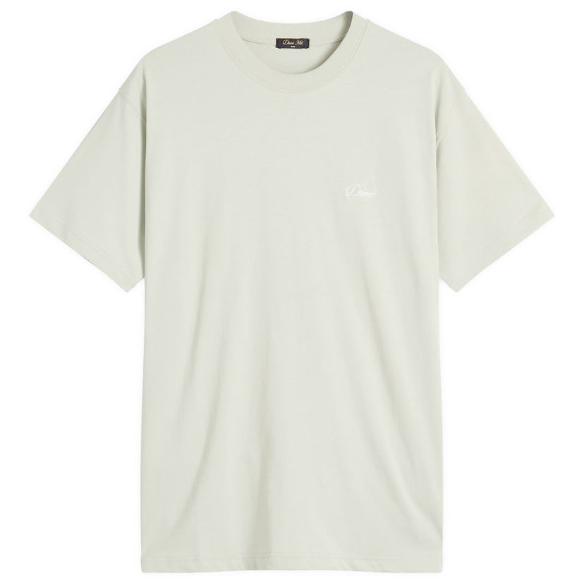 Majica kratkih rukava Dime Dime Cursive Small Logo T-Shirt, Size Large Zelena | DIMESU2539-CHA