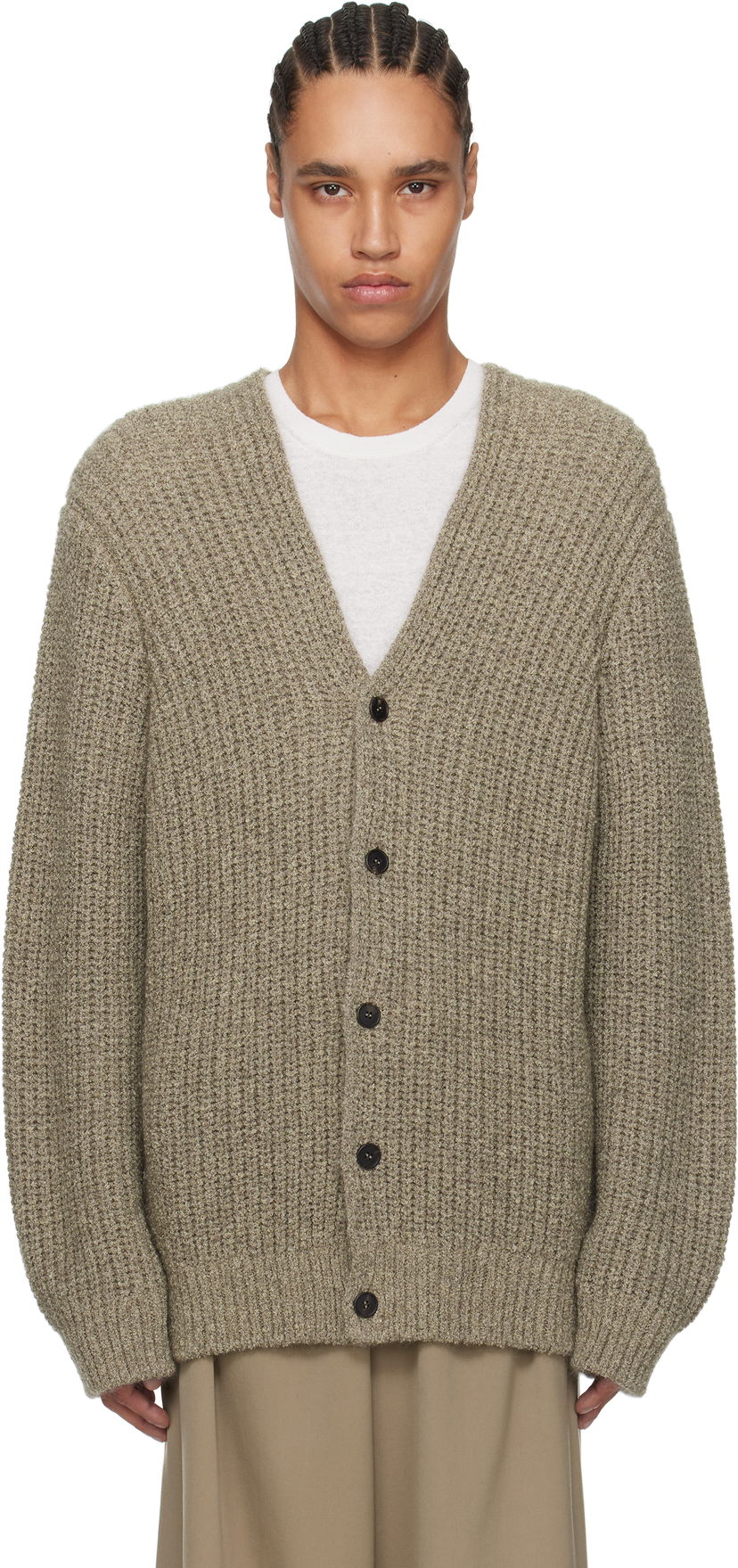 Džemper The Row The Row Gert Knit Cardigan Bež | 871-Y900