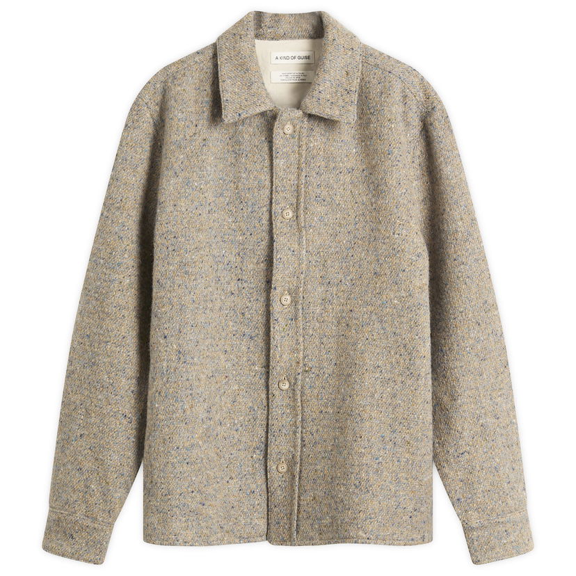 Jakna A Kind of Guise Cullu Speckled Tweed Overshirt Višebojno | 157-14804-626