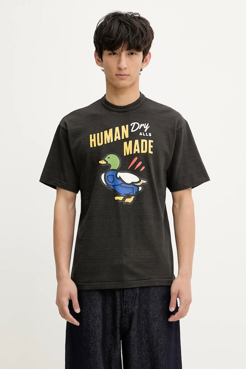 Majica kratkih rukava Human Made Human Made Duck Graphic T-Shirt Crna | HM29TE006