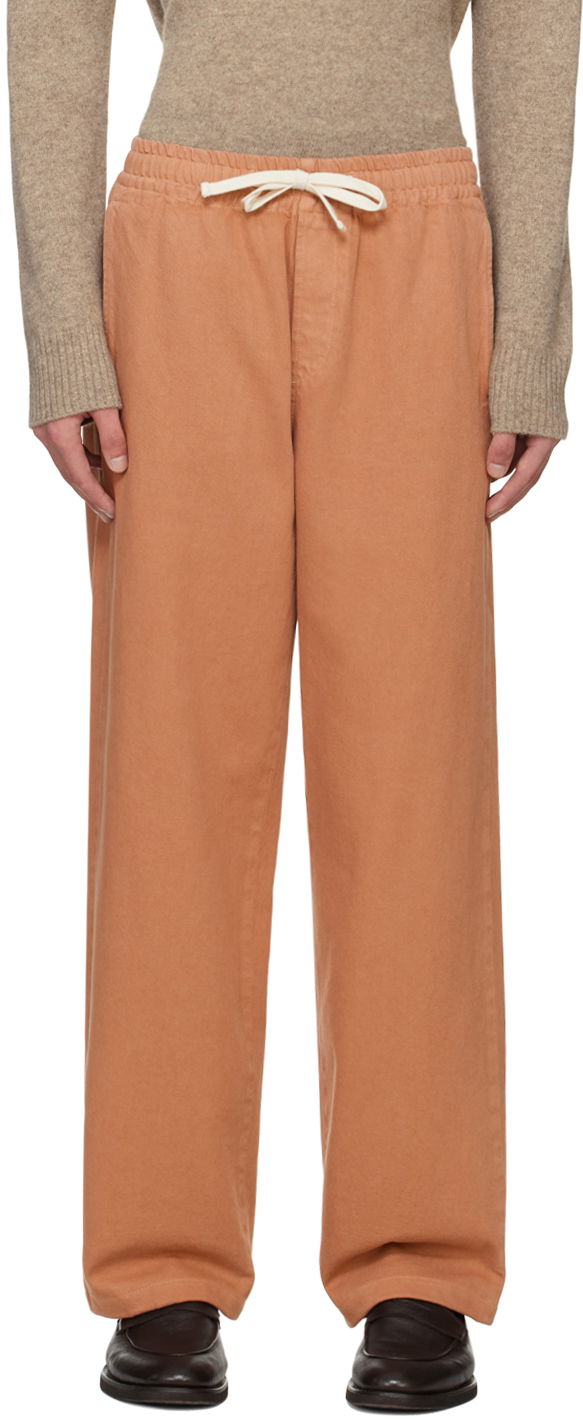 Hlače A.P.C. Pink Tame Impala Edition Duke Denim Trousers Smeđa | COHEL-M08466