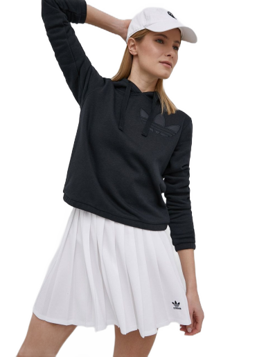 Dukserice adidas Originals Trefoil Moments Hoodie Crna | HE4732