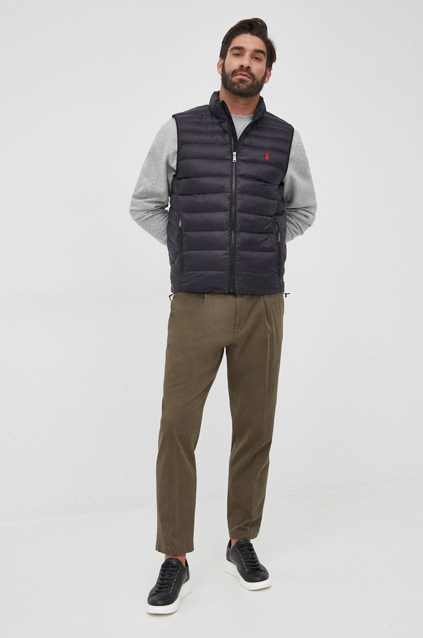 Prsluk Polo by Ralph Lauren Recycled Lightweight Down Gilet Crna | 710810898012, 0