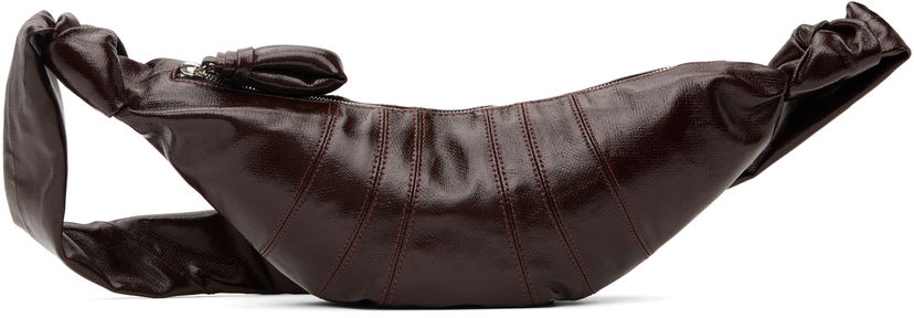 Torba oko struka LEMAIRE LEMAIRE Small Croissant Shoulder Bag Smeđa | BG0003 LF1329