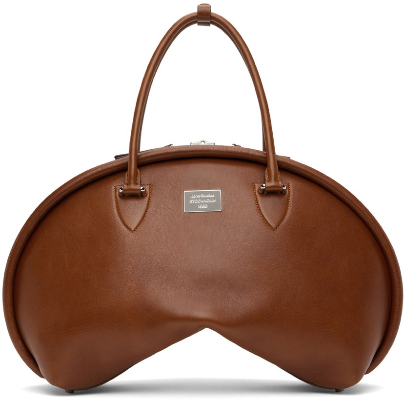 Torba za rame Acne Studios Shoulder Bag Smeđa | A10406-