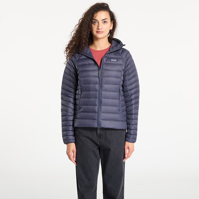 Jakna Patagonia Down Sweater Hoody Tamnoplava | 84712 SMDB