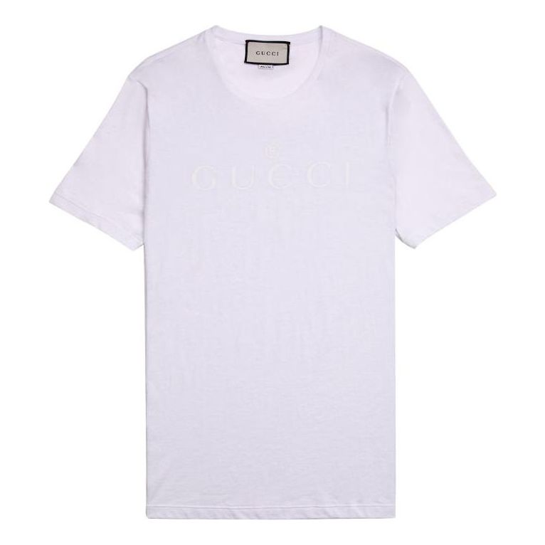 Majica kratkih rukava Gucci Classic Logo T-Shirt Bijela | 441685-X3A80-9000