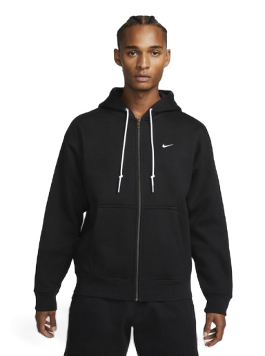 Dukserice Nike Solo Swoosh Full-Zip Hoodie Crna | DR0403-010