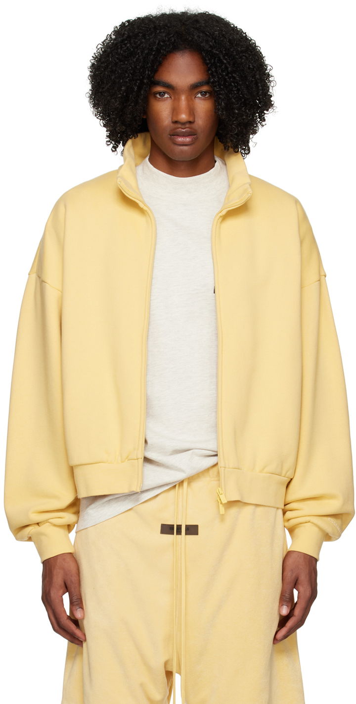 Dukserice Fear of God ESSENTIALS Full Zip Jacket Žuta | 192BT225072FW