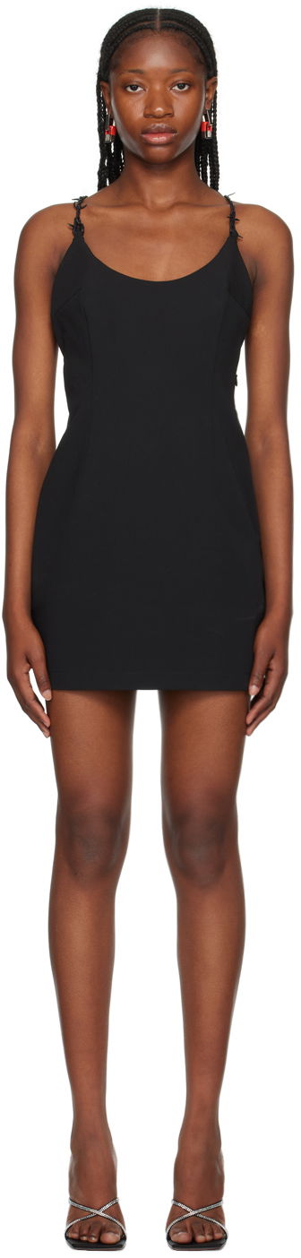 Haljina HERON PRESTON Barbedwire Minidress Crna | HWDB073F23FAB0011000, 0