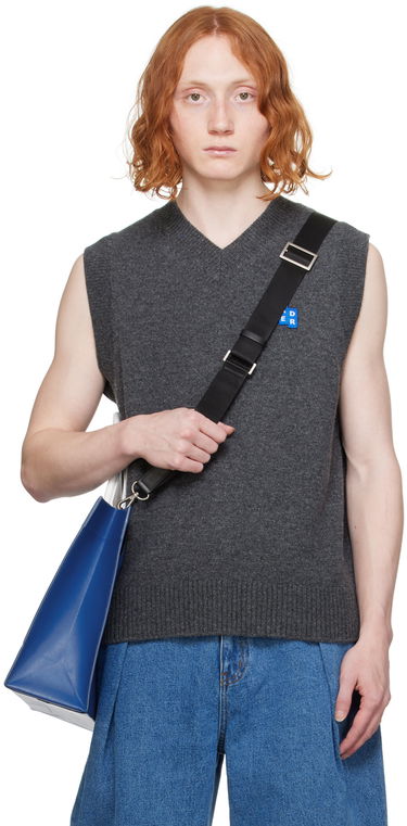 Prsluk ADER ERROR Tag Knit Vest Siva | BMSGFYKT0201CC, 0